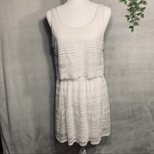 As U Wish | White Lacy Dress
